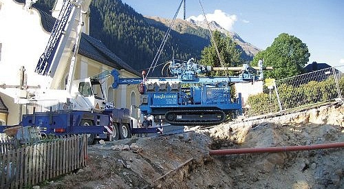 Telekraneinsatz in Ischgl